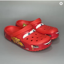 Brand New Lightning McQueen Crocs All Adult Sizes TikTok Trending Viral 2025