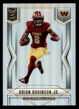 2025 Donruss Elite #25 Brian Robinson Jr. Sharp Corners, Clean Surface