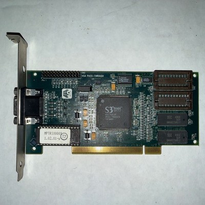 Number Nine Computer Corporation PCI VGA Video Card S3 Trio64 GACC2 86C764-P