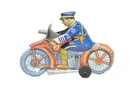 Marx Police Rider Riot Squad Wind Up Tin Litho Motorcyle UNTESTED (FOR PARTS)