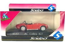 Solido 4533 1:43 Scale Sixties Red AC Cobra 427 Convertible Die Cast