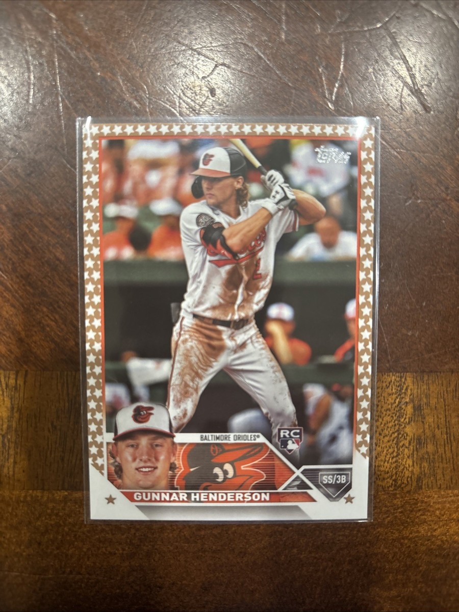 2023 Topps Gunnar Henderson #206 Gold Star RC | eBay