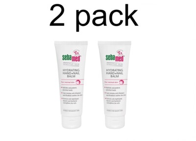 2x SEBAMED Hydrating Hand & Nail Balm, 75 ml | 2.54 Fl. Oz