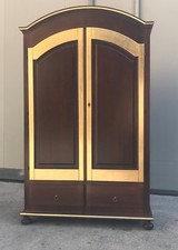 ARMADIO ARTE POVERA IN LEGNO CON FOGLIA ORO SOTTOCOSTO PRONTA CONSEGNA 