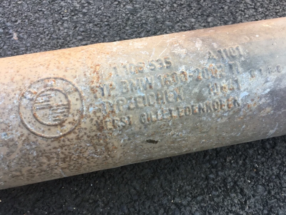 Silenciador de escape BMW compatible con BMW 2002 1600 e10 1969-1974 Foto 3 de 4