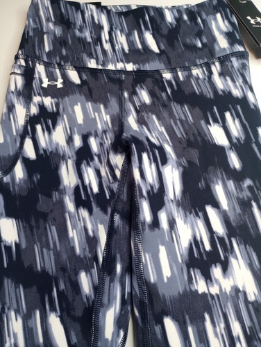 Collant da allenamento Under Armour donna XS extra small stampati in movimento lunghi viola - Foto 5 di 15