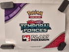 Pokemon TCG Temporal Forces Store Window Cling Brand New Display Promo 2024