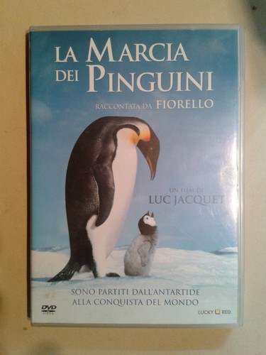 DVD FILM " LA MARCIA DEI PINGUINI " LUC JACQUET LUCKY RED - Bild 1 von 3