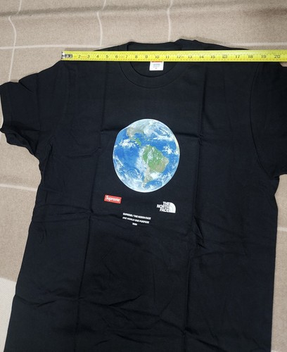 T-shirt Supreme x The North Face One World SS20 bianca taglia M media nuova - Foto 6 di 7