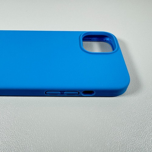Funda para iPhone 13/14 - Azul Capri | Silicona Líquida | Suave como la seda | Miracase - Imagen 9 de 15