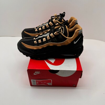 靴 Nike Air Max 95 Elemental Gold 26cm Nike Air Max 95 Shoes 'Black/Elemental Gold' (DM0011-004
