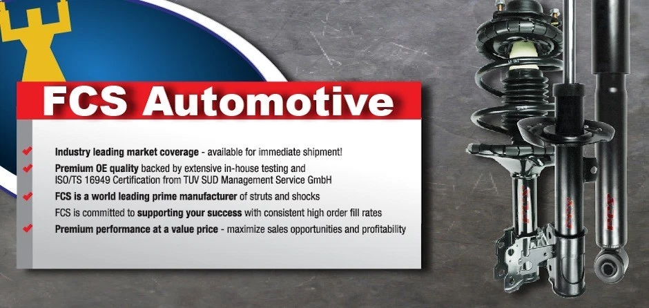 FCS Complete Loaded REAR Struts & Spring Assembly for 1999-2005 PONTIAC GRAND AM - Imagem 4 de 4