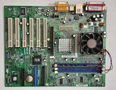 Asrock K7S8XE Sockel A AGP retro Mainboard + AMD Athlon XP 2600+ + 1GB DDR-RAM