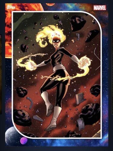 Scheda digitale Marvel topps - Galaxy Collection Epic - Captain Marvel - Foto 1 di 1