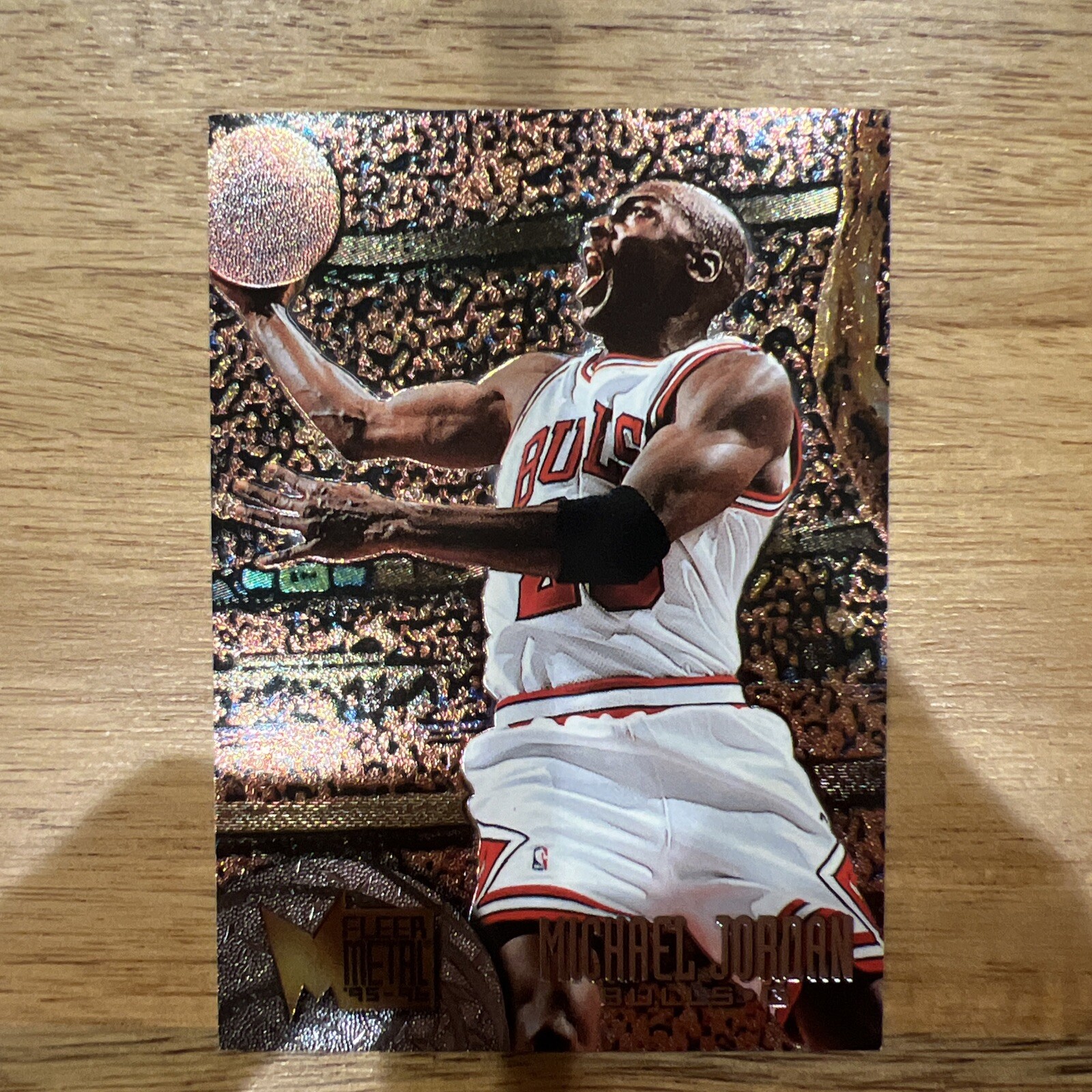 その他 NBA Michael Jordan (13) 1995 Fleer Metal Michael Jordan #13 Chicago Bulls - Hall Of Fame