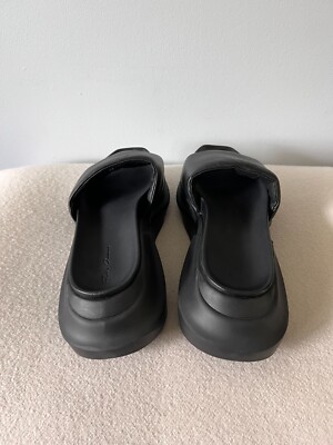 Rick Owens Geth Puffer Slides - Size 44 - Black - NEW - Made