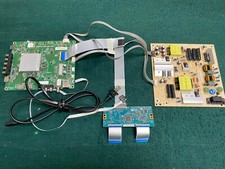 VIZIO D43-F1 POWER MAIN T-CON RIBBONS LVDS LED BUTTON POWER CORD LOT