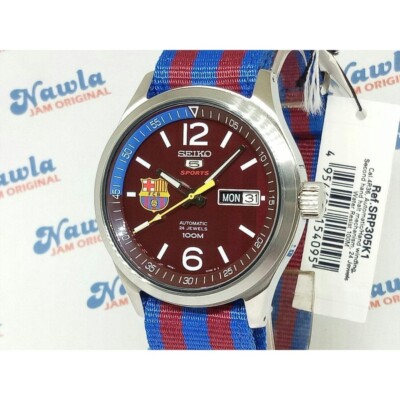 Brand New Seiko 5 Sports SRP305K1 FC Barcelona Edition Automatic