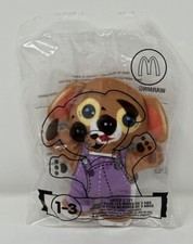 NEW MCDONALDS TOY 1-3 AGES TOY DOG IN PURPLE SUIT UNDER 3 TOY 2020