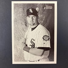 Paul Konerko 2001 Bowman Heritage Card #170 MLB Chicago White Sox