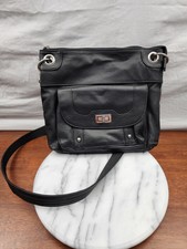  Roma Black Leather Purse
