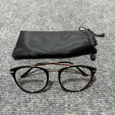 NEW Stylish Glasses Adult Black Gold Frame Non-Prescription