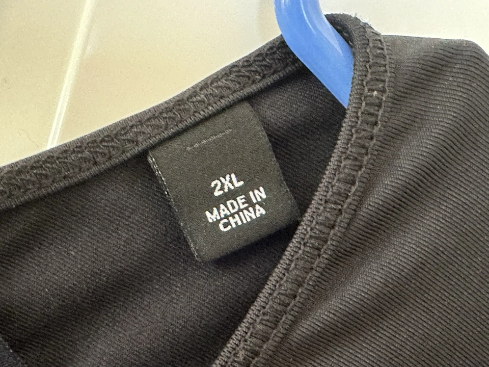 Camisa Harley Davidson Mujer Manga Corta Espalda Abierta Talla 2XL Negra Mecha Humedad Foto 3 de 4