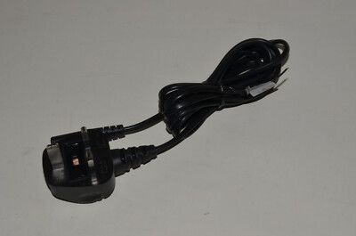 3 UK-Netzkabel fused/ mit Sicherung 2x 0,75 3A 180/200 cm Euro-Doppel-Nut-Buchse