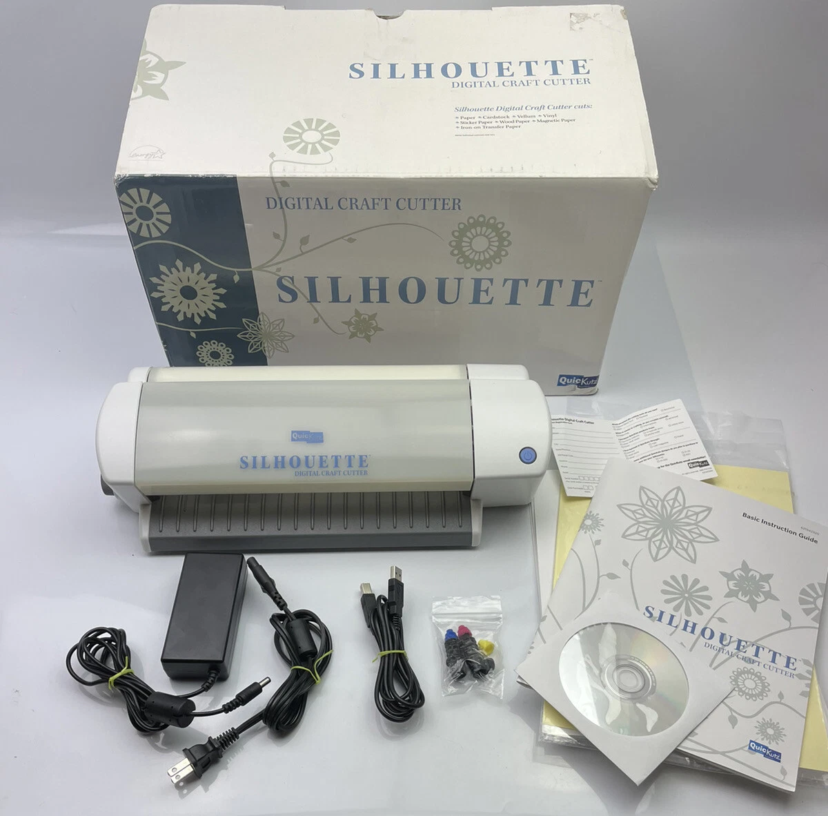 QuicKutz Silhouette Digital Craft Cutter - Scrapbooking - COMPLETE / TESTED