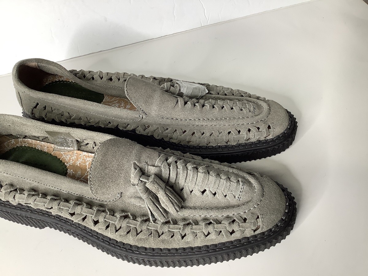 Mens suede moccasins House of Hounds 43 MSRP $225 | eBay display picture 1