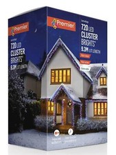 720 Multi-Action Christmas Cluster Lights with Timer