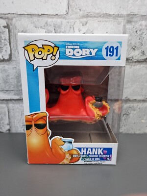 FUNKO POP! DISNEY - FIND DORIE - HANK #191, selten, gewölbt