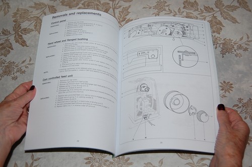 Manuale di servizio professionale edizione completa. Macchine da cucire Singer classe 413 413k - Foto 7 di 10