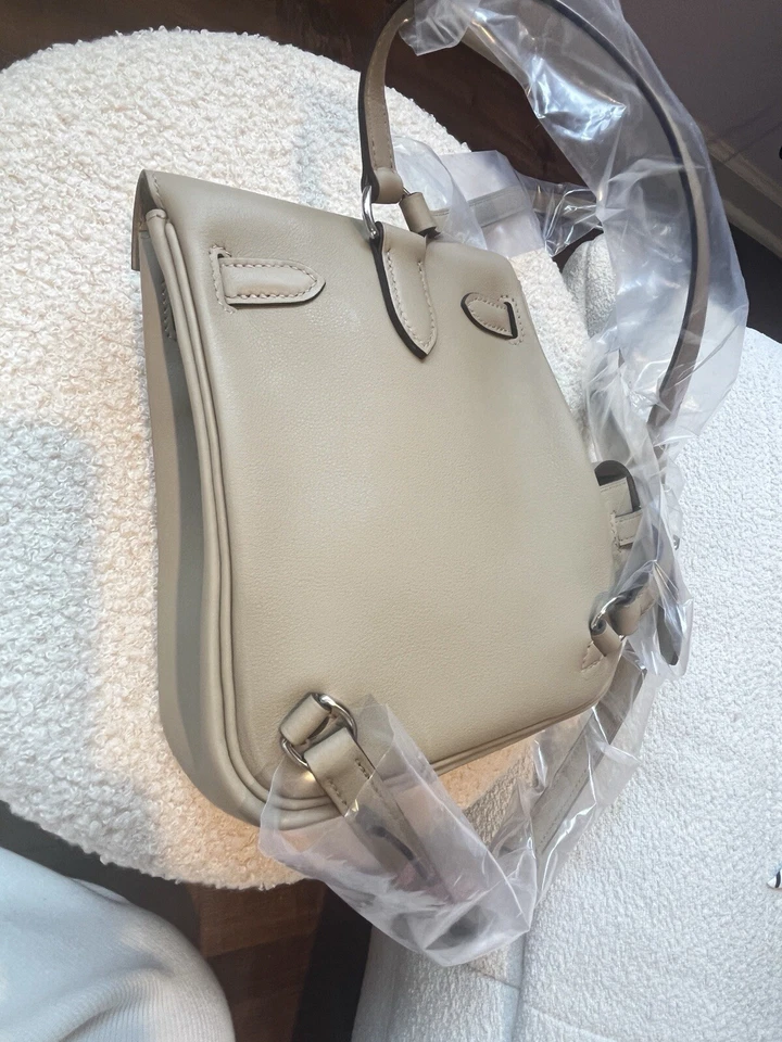 Hermes Kelly Jump Swift Beige Marfa 8Q Foto 4 de 4