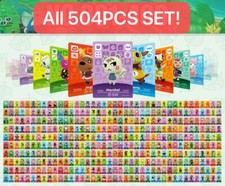 Casa rodante Villager Amiibo Animal Crossing New Horizon TODAS 508 piezas pegatina gratuita