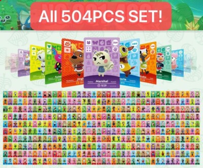 Villager Amiibo Animal Crossing New Horizon ALL 508pcs Sanrio RV Free stickers