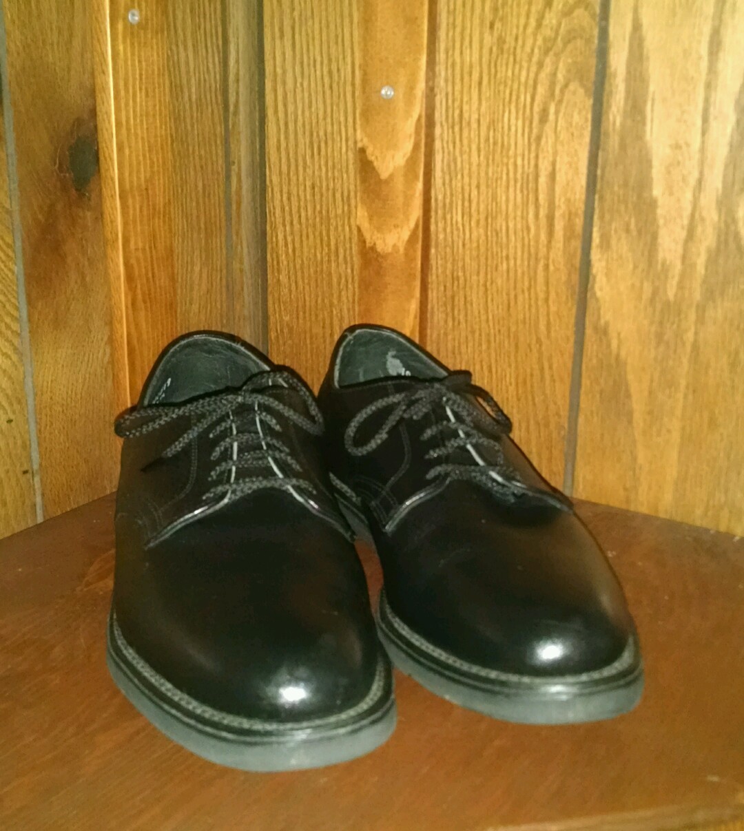 SAOLA Scarpe mocassino Oxford stringate casual eleganti Eva Tech in pelle nera 10 D