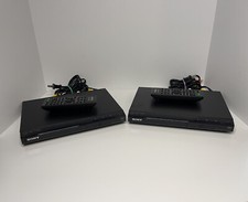  Lot of 2 - Sony DVD/CD Player DVP-SR210P with Remote - Tested - Works - EUC  