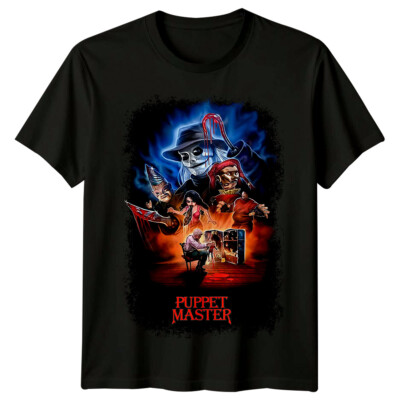 Puppet Master (1989) Movie Poster Inspired T-Shirt Retro Tee Unisex