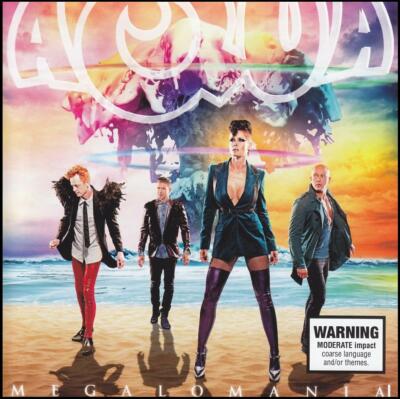 AQUA - MEGALOMANIA CD ~ PLAYMATE TO JESUS~LENE NYSTROM~RENE DIF MEGLOMANIA *NEW*