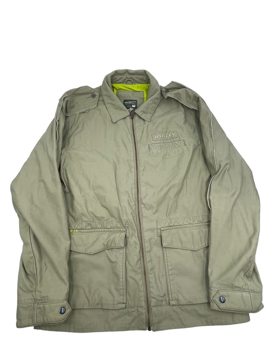 Oakley Tactical Field Gear Mens Jacket Green Full Zip Size Oakley Tactical Field Gear Mens Jacket Green Full Zip Size