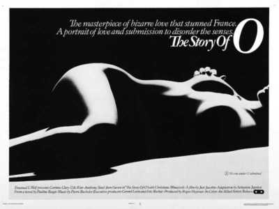 1975 THE STORY OF O VINTAGE ADULT MOVIE POSTER PRINT STYLE B 27x36 9 MIL PAPER