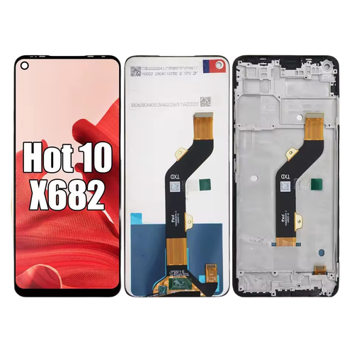 Per Infinix Hot 10 X682B X682C LCD Display Touch Screen Digitizer Replacement - 第 1/6 張圖片
