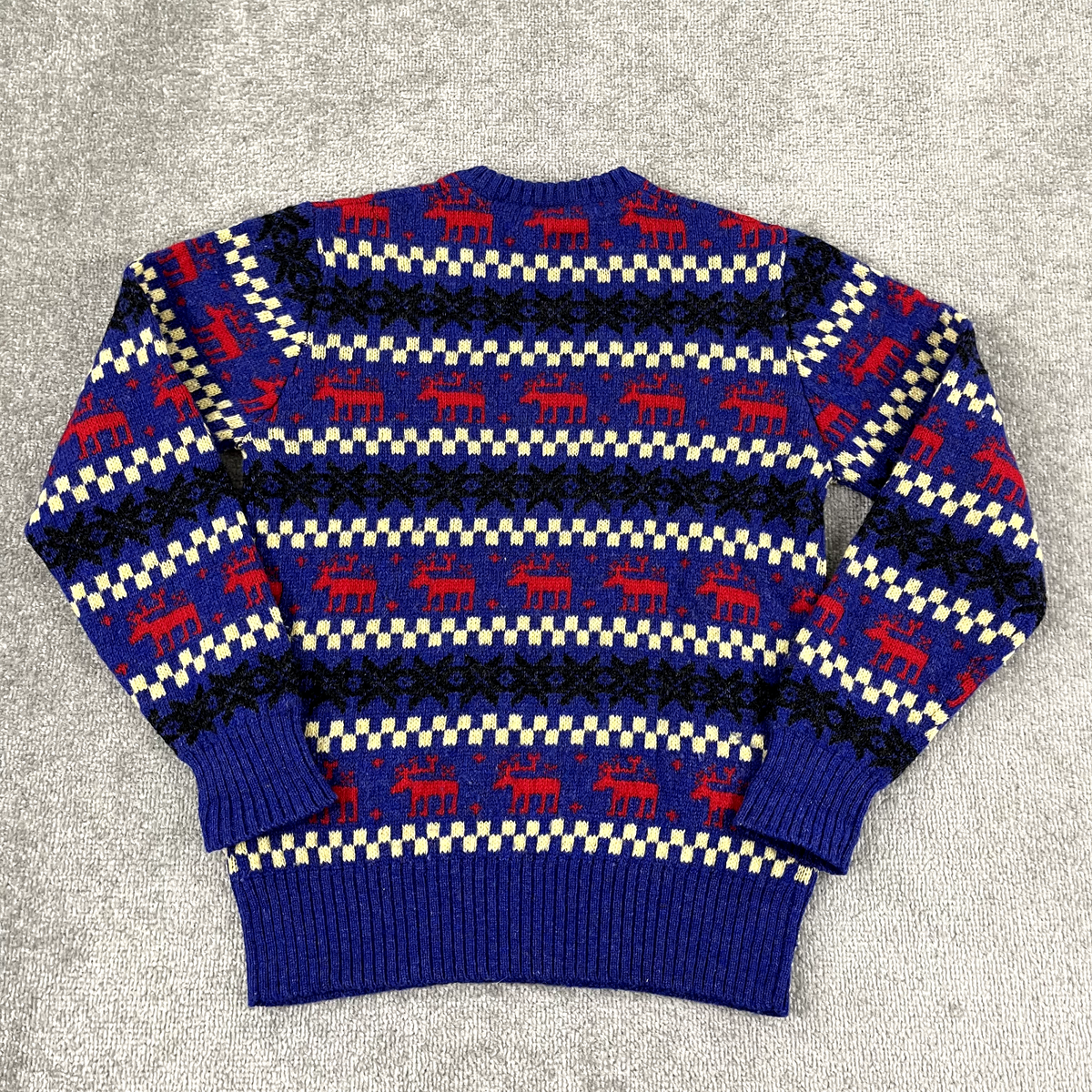 CHAPS RALPH LAUREN Sweater Mens Medium Shetland Wool Crew Neck