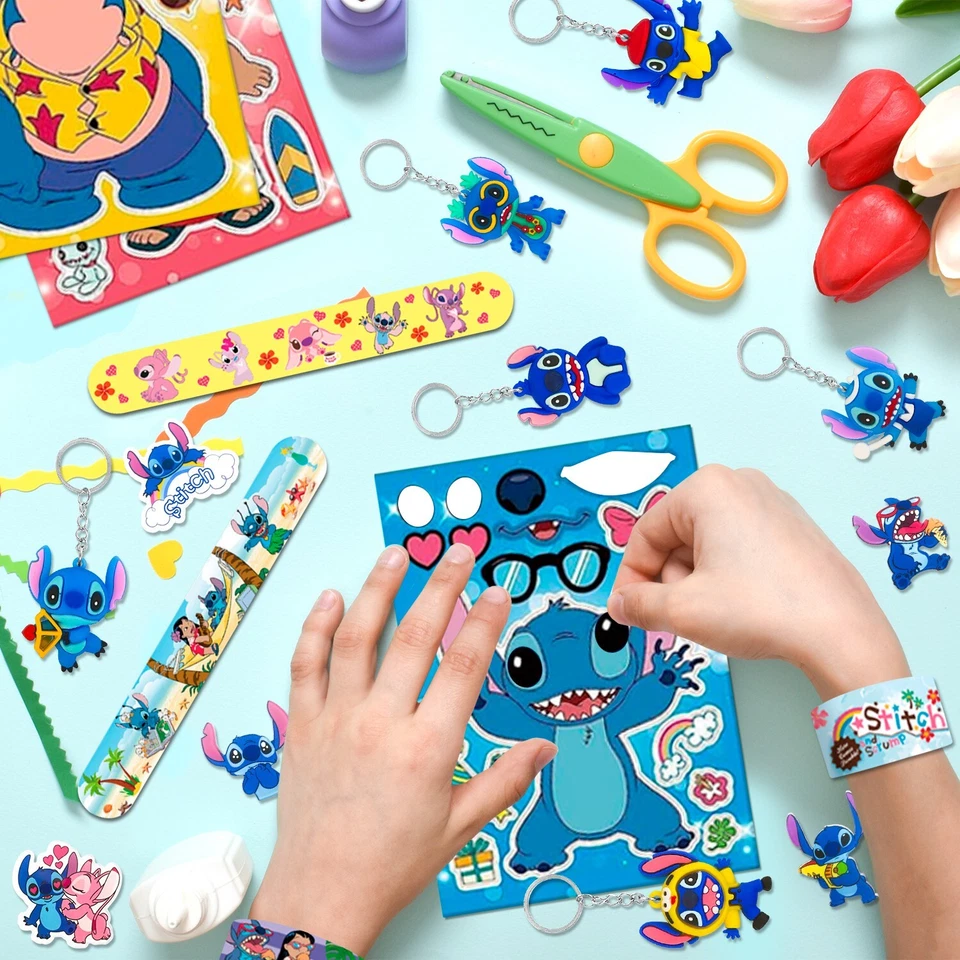 Lilo & Stitch Favores Fiesta de Cumpleaños Bolsas de Regalo Puntada Fiesta Suministros Decoración Foto 4 de 4