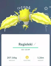 ✨ Shiny Regieleki ✨ -  P T C - 80k stardust  - Description