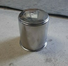 3.19 Chrome Push Thru Center Cap With Removable Insert - Chrome Insert