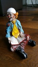 Formano Clown mit Buch (groß) / 16cm hoch / 939g
