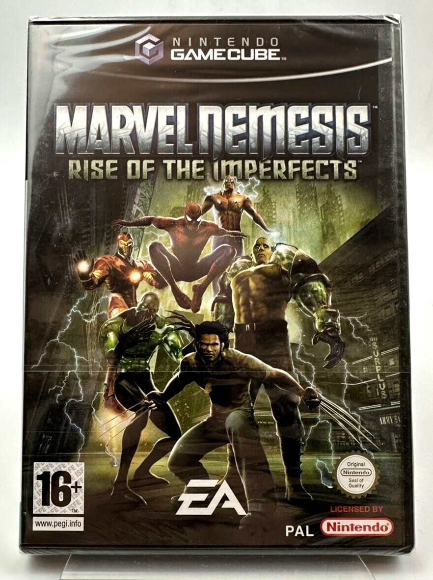 Gamecube Marvel Nemesis Rise Of The Imperfects, ( 2005 ) New Factory Sealed