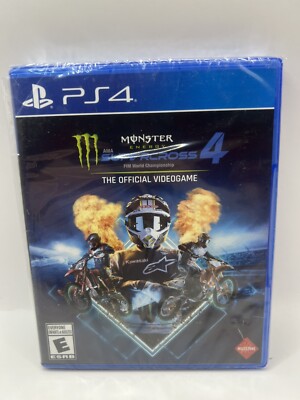 Monster Energy Supercross - The Official Videogame 4 PS4 BRANDNEU UND SEALED